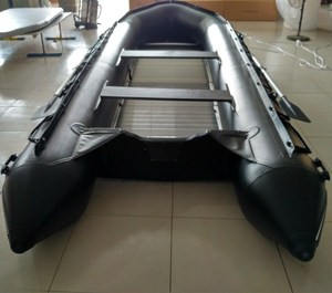 Kayak gonflable de pêche pour 2, 3, 4, 5 ou 6 personnes, bateau à rames en PVC personnalisé avec plancher en aluminium, bateau à rames SA en PVC pour 2, 3, 4, 5 ou 6 personnes - Product Image 5