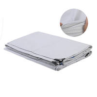 Bâche enduite de PE 120 g/m² résistante aux déchirures et imperméable pour matériaux de construction, produits agricoles, camions et tentes industrielles