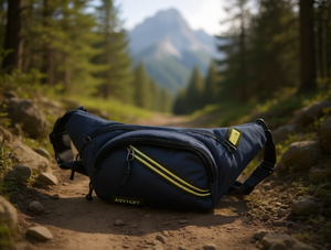 Borsa da Uomo a Quattro Tasche da 13 Pollici, Impermeabile in Nylon, per Sport all'Aperto e Viaggi, con Cintura Regolabile per Uso Quotidiano - Product Image 2