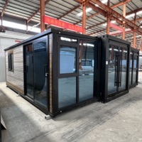 Maison bon marché, luxe moderne, maison modulaire en panneaux sandwich en acier de 20 pieds et 40 pieds, maison préfabriquée, hôtel modulaire préfabriqué