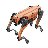Châssis de robot quadrupède tout-terrain pour inspection industrielle TIGER-04