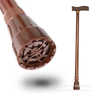 Bastone da passeggio in lega di alluminio leggero regolabile in altezza con stampelle retrattili - Product Image 6