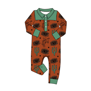Ropa Casual de Primavera/Otoño para Niños Recién Nacidos, Diseño de Patos y Alces, 95% Algodón, 5% Elastano, Tela de Lana Peinada, para Hermanos - Product Image 3