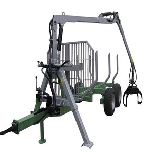 Remolque forestal RIMA de pluma <span class=keywords><strong>recta</strong></span> y grúa Z con acero de alta calidad y estructura optimizada para agricultores y silvicultores - Product Image 4