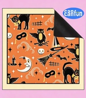 Alas Mahjong Halloween Anti Air, Tahan Aus, Anti Selip, Desain Kustom Gratis, untuk Permainan Mahjong Lintas Negara
