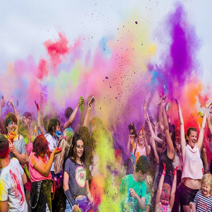 Alta calidad India Holi Festival Color Run Powder Party Popper & Spray Pigment Color - Product Image 1