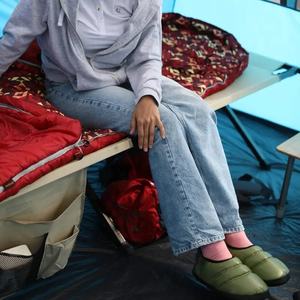 Zapatillas de camping Wam para hombre y mujer, zapatillas de invierno suaves portátiles, zapatillas Unisex, moda - Product Image 2