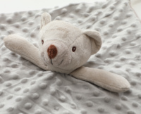 Couverture de sécurité pour enfant en polaire cachemire 100% polyester, motif Minky Dot, couverture pour bébé, couverture pour enfant avec motif animal
