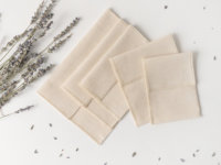 Pochettes de rangement personnalisables en coton et lin pour invitations de mariage, impressions photo, cartes de vœux et sacs anti-poussière pour enveloppes