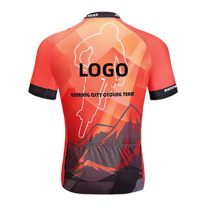Camiseta de ciclismo de carretera 2023, fabricante personalizado OEM, último diseño, ropa de bicicleta, ropa de bicicleta, camisetas de ciclismo transpirables de poliéster - Product Image 2