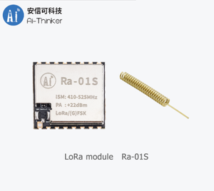 Module radiofréquence sans fil Ai-Thinker New LoRa Ra-01S, puce SX1268, 433 MHz, consommation ultra-faible. - Product Image 2