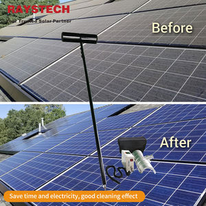 <span class=keywords><strong>Brosse</strong></span> <span class=keywords><strong>rotative</strong></span> à double tête pour panneau solaire de 3.5/5.5/7.5 mètres, outil de <span class=keywords><strong>nettoyage</strong></span> électrique pour panneau solaire - Product Image 4