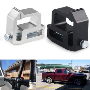 Heavy Duty Roof Mount Clamps Aluminum Black Silver 1/4/6 Piece Pack For Car Truck Campervan <b>Racks</b> - Product Image 4