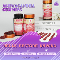 Gummies Premium Ashwagandha et Magnésium : Soutien Bien-être et Vitalité pour Adultes Actifs et Seniors – Stock Disponible – OEM ODM