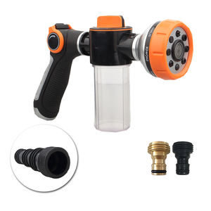 Fabriek Tuinpistool Pijp Schuim Water Hanalogue Interconnectsose Ncable Water Nozzles Brandweerman Wassen Zeep Auto Wassen <span class=keywords><strong>Spray</strong></span> Metaal - Product Image 2