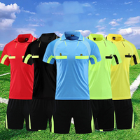 Uniformes d'arbitre de football de qualité thaïlandaise, maillots d'arbitre de football, vêtements de sport, kit