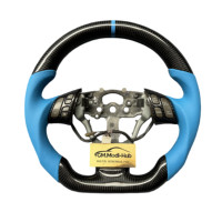 GM.Modi-Hub 100% Kulit Serat Karbon Asli untuk Bentuk Kustom Setir 3-Spoke 35-40cm Garansi 1 Tahun untuk Mazda 3