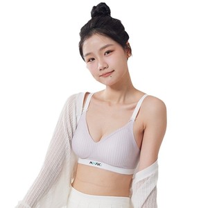 Thời Trang Thạch Mềm Bán Cố Định Cup Áo Ngực Đẹp Trở Lại Thoải Mái Dây Miễn Phí Hỗ Trợ Liền Mạch Push-up Rắn Dệt Kim - Product Image 2