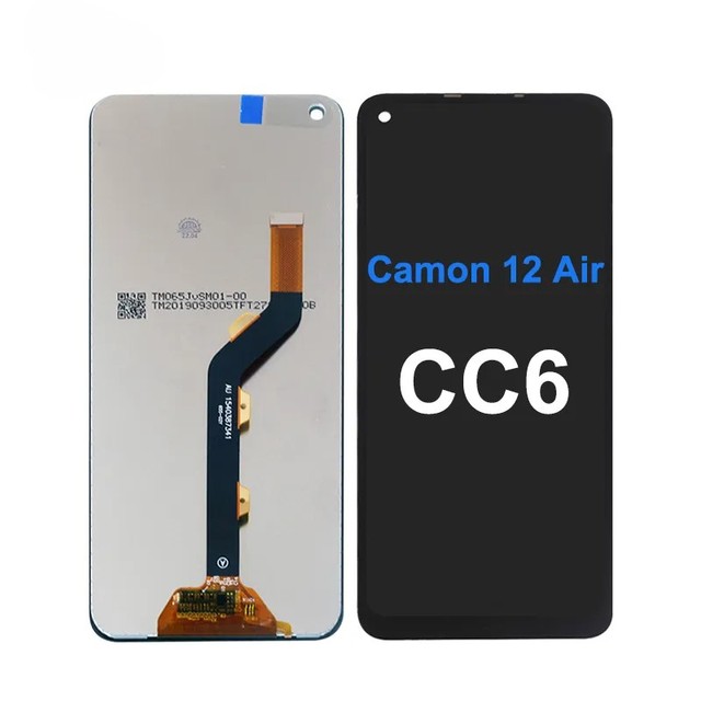 Wholesale High Quality Original Touch Screen Digitizer LCD Frame Assembly for Tecno Camon 12 Air CC6-1 Year Warranty 100% Tested