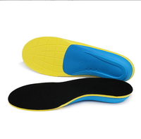 Semelles orthopédiques de confort EVA soutien de la voûte plantaire Absorption de la sueur Absorption des chocs pour les sports de course Correction semelles de coussinets