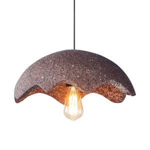 Japanese Wabi-Sabi Style Cream-Colored Chandelier Original HomeStay <b>Lighting</b> Fixture for Dining Tea Table Clothing Store - Product Image 3