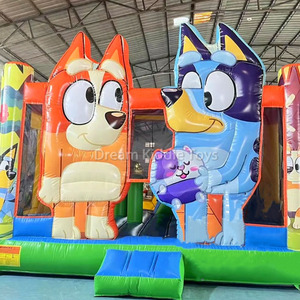 Kids Outdoor Trampoline Park <strong>Inflatable</strong> <strong>Bouncer</strong> with Obstacle Game Jumping Castle Combo for Fun Adventures - Product Image 4
