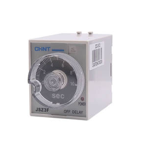 Relé de Retardo de Apagado Chint JSZ3F, Retardo de Desconexión de Energía, Controlador de CA 220 V, CA/CC 24 V con ST3PF - Product Image 2