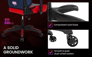 Marvel avengers chơi game Ghế bàn văn phòng nhện người đàn ông máy tính đua ghế người lớn Gamer Ergonomic trò chơi Ghế Game thủ màu Đỏ - Product Image 6