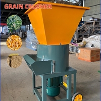 Broyeur de tiges de maïs à production de poudre fine, machine à fourrage double fonction humide/sèche pour l'alimentation des bovins et des ovins