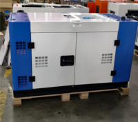 Groupes électrogènes diesel silencieux à démarrage automatique 2-4 cylindres 10KW 12KW 15KW 18KW 20KW 25KW 12KVA 15KVA 18KVA 20KVA avec ATS AVR