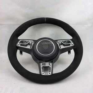 Volant Alcantara pour Porsche <span class=keywords><strong>911</strong></span> 997 991 992 Carrera S 4 4S Targa Turbo GT2 RS Targa GTS Dakar Sport <span class=keywords><strong>Classic</strong></span> - Product Image 3