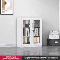 Petit armoire de rangement en acier, armoire métallique verrouillable, organisateur de bureau à domicile, armoire de rangement en acier verrouillable