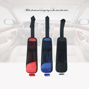 Bon marché, organisateur de voiture, sac de rangement en cuir, matériel Oxford, rangement suspendu sur le côté pour siège arrière de voiture, application intérieure - Product Image 2