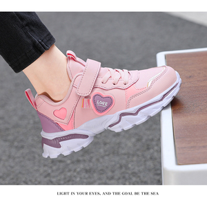 Chaussures décontractées pour filles de 7 à 12 ans, chaussures de sport à semelle souple pour enfants, chaussures de course légères pour étudiants - Product Image 5