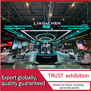 Tùy chỉnh-thực hiện thương mại chuyên nghiệp gian hàng triển lãm với cấu trúc bằng gỗ chiếu sáng thư hiển thị hộp cho ngoài trời và trong nhà sử dụng - Product Image 2