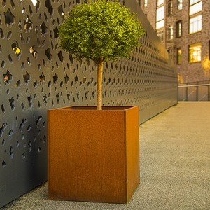 Macetero de Metal de acero para jardín, torre, árbol <span class=keywords><strong>urbano</strong></span> - Product Image 5