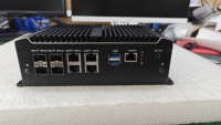 Mini PC Firewall AISTONE con CPU C3958 de 16 Núcleos y 16 Subprocesos, 2xDDR4+4x 10G SFP+ 4 LAN 2.5G, Dispositivo Router PfSense/OPNsense
