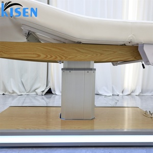 KISEN Luxury Electric Beauty <b>Bed</b> Modern Hotel Beauty Salon Furniture 3 Motors Synthetic Leather Massage Table Facial Spa <b>Bed</b> - Product Image 6
