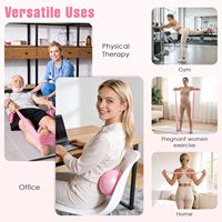 Ensemble de gym à domicile éco-responsable Quadrafit en gros : Tapis de yoga épais, ballon de Pilates et poids pour le remodelage corporel féminin