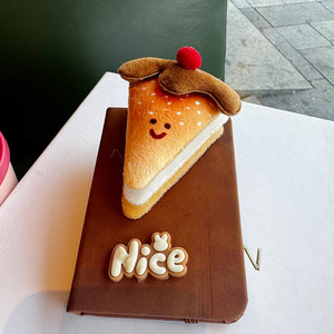 Mini carnet à couverture rigide écologique à feuilles mobiles avec motif créatif et ludique pour filles, cadeau portable pour notes - Product Image 3