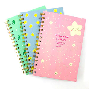 Cahier d'exercices à spirale avec couverture en PP noir, imperméable, effaçable, en papier pierre, pour les voyageurs en plein air - Product Image 5