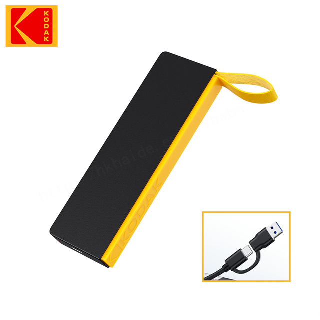 KODAK Portable SSD NVME M2 10Gbps External Hard Drive 1TB 512GB 256GB 128GB USB3.1 Type-C Externo USB for PS4 PC MAC Laptops