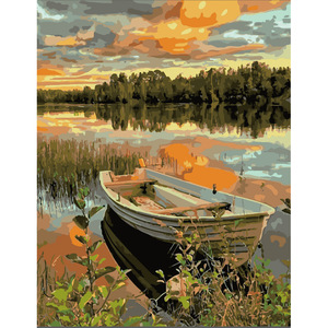 Kit de peinture DIY à succès pour la décoration murale de la maison pour adultes, femme nue et <span class=keywords><strong>soleil</strong></span> esthétique par numéros - Product Image 6