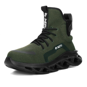 <span class=keywords><strong>Stivaletti</strong></span> <span class=keywords><strong>Antinfortunistici</strong></span> Isolanti 6KV con Punta <span class=keywords><strong>in</strong></span> Acciaio EN12568 Scarpe di Sicurezza da Uomo Anti-Perforazione Leggere e Traspiranti - Product Image 2