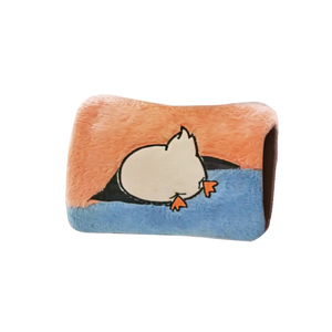 Bouteille d'eau chaude électrique portable en forme de canard, sac d'eau chaude électrique avec housse, bouteille d'eau chaude électrique en forme de lapin - Product Image 1