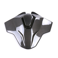 Cache-selle en fibre de carbone 3K pour moto S1000RR, modèle modifié, en carbone sec noir sergé, finition brillante légère