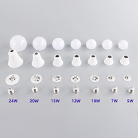 Chine Pas Cher Haute Qualité 10W 12W 15W 18W 20W A60 Led Ampoule Matière Première Pièces Ampoules Led Ampoule Ckd