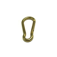Fourniture directe usine : Mousqueton de sécurité pour animaux de compagnie, Mousqueton à ressort, Mousqueton en D, Mousqueton gourde, Accessoires d'extérieur pour animaux de compagnie