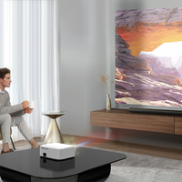 Projecteur de cinéma maison intelligent Android WIFI 3D LCD vidéo Full HD 1080P LED 4K Proyector (20 USD supplémentaires pour l'OS Android)