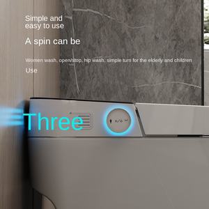 Nuevo inodoro doméstico completamente automático inteligente, sistema eléctrico integrado sin presión de agua, Escudo de espuma para tanque de agua - Product Image 4